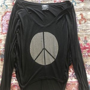 Bird&Vine Long Sleeve V Neck Top